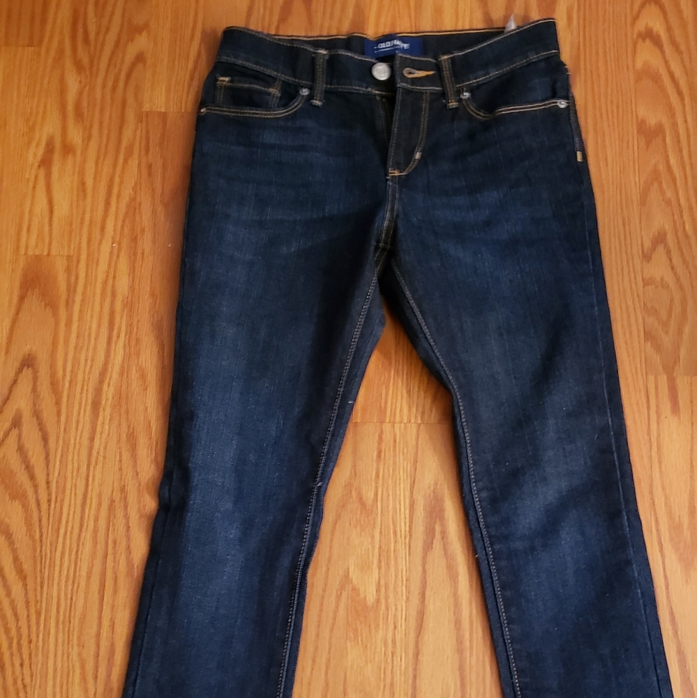 Old Navy 12 slim girls Jean's. Adjustable waist